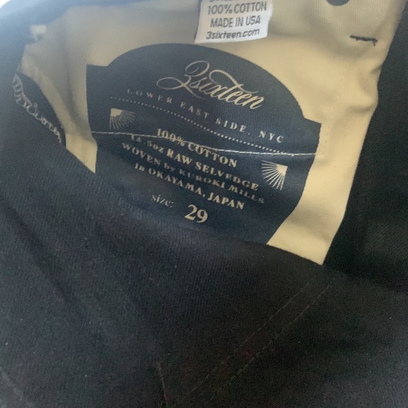 3Sixteen CT-220x Classic Taper Japanese Denim - Picture 6 of 6